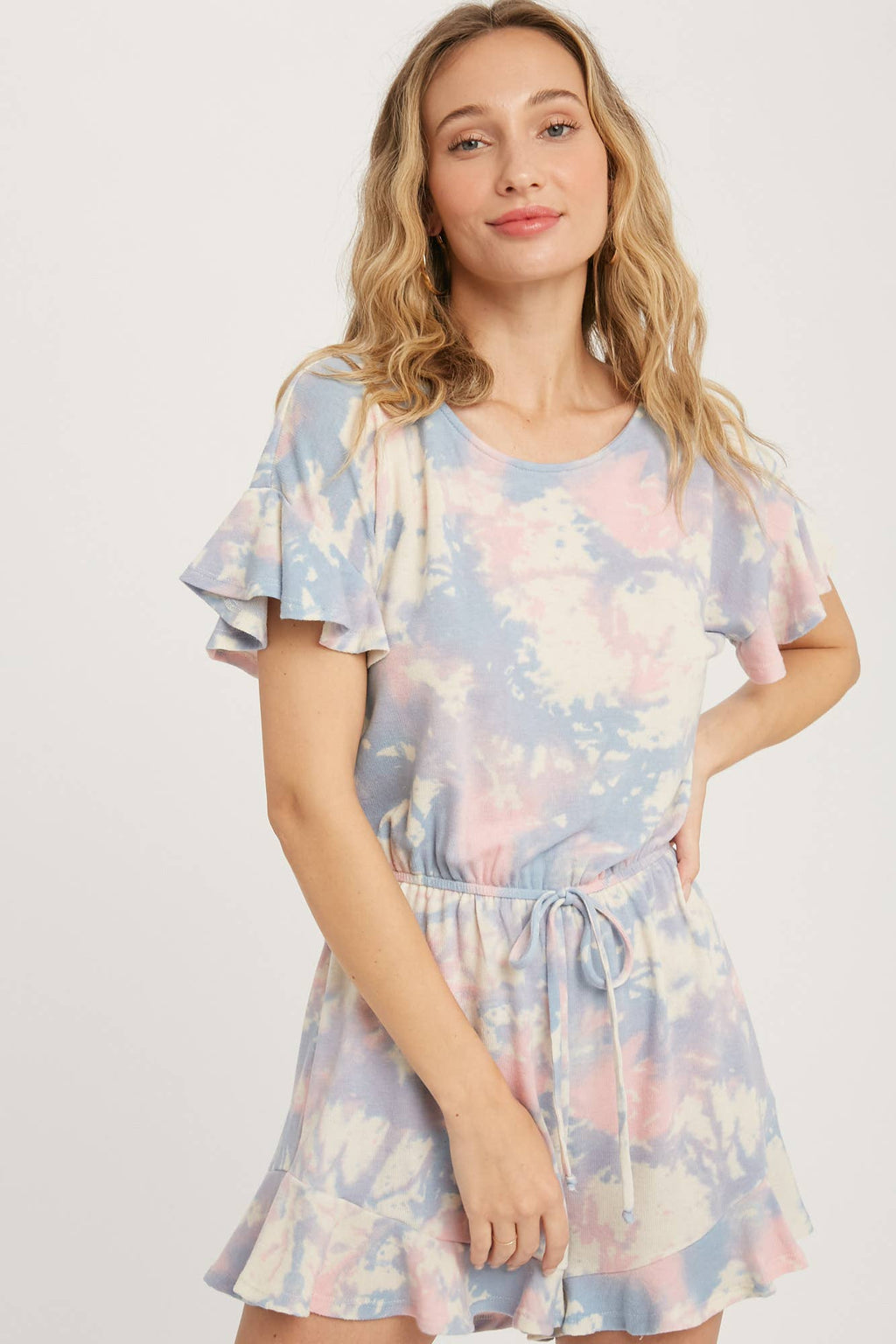 Tidal Wave Tie-Dye Romper
