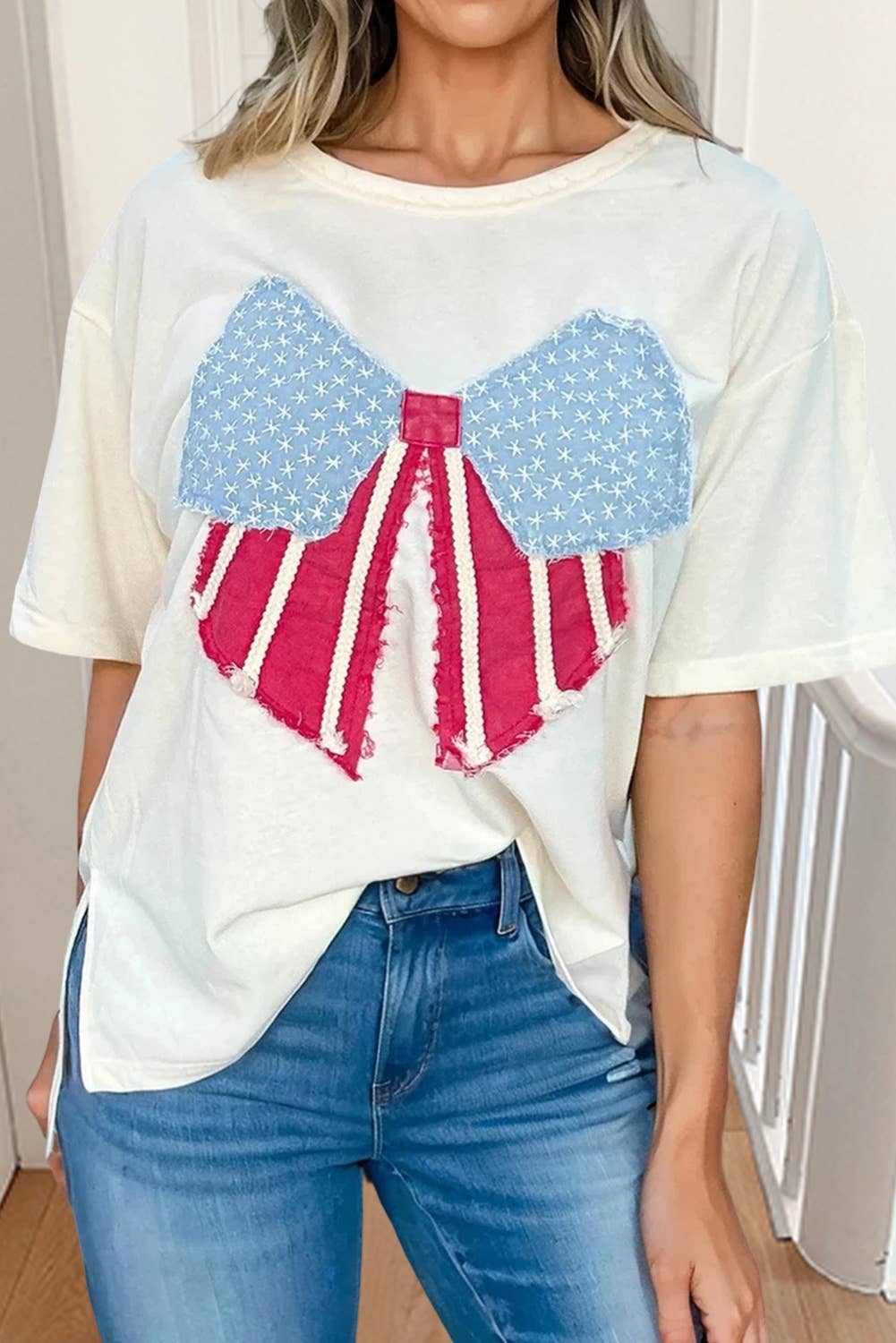 Americana Bow Patch Tee