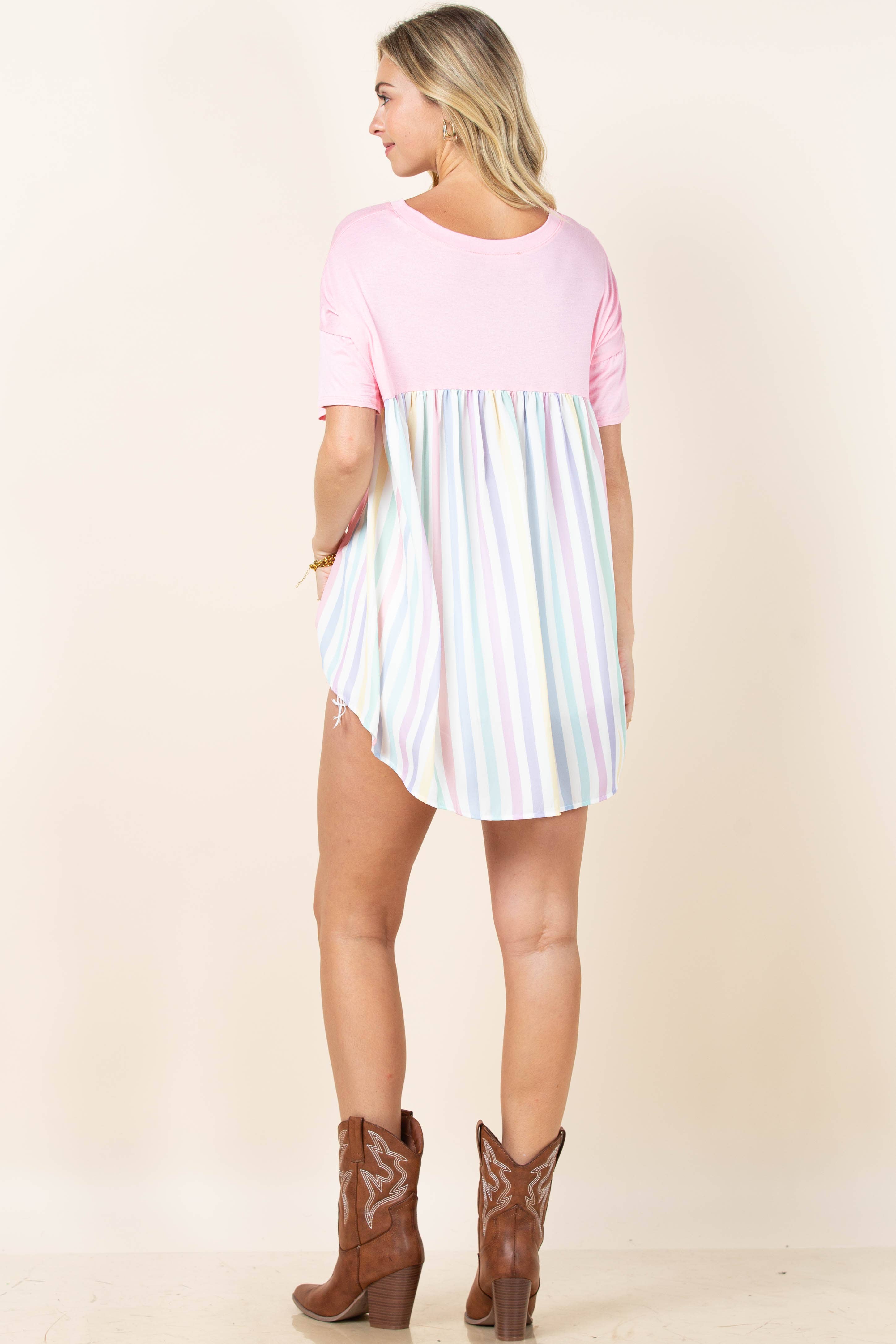 Cotton Candy Drift Tunic