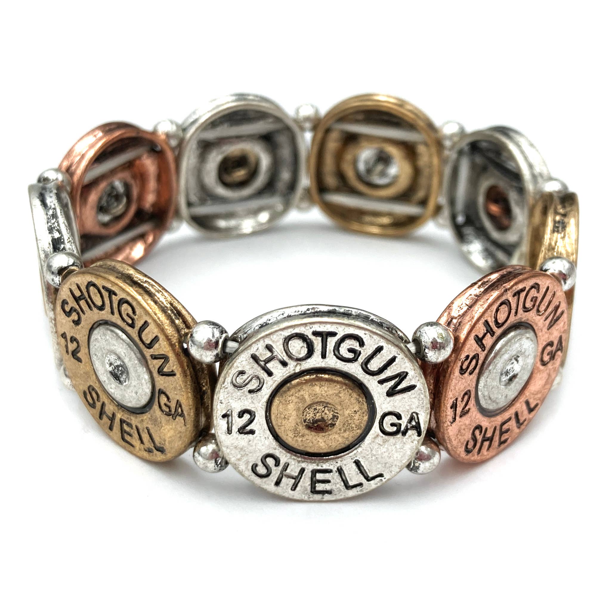 Frontier Shotgun Shell Bracelet - Gold