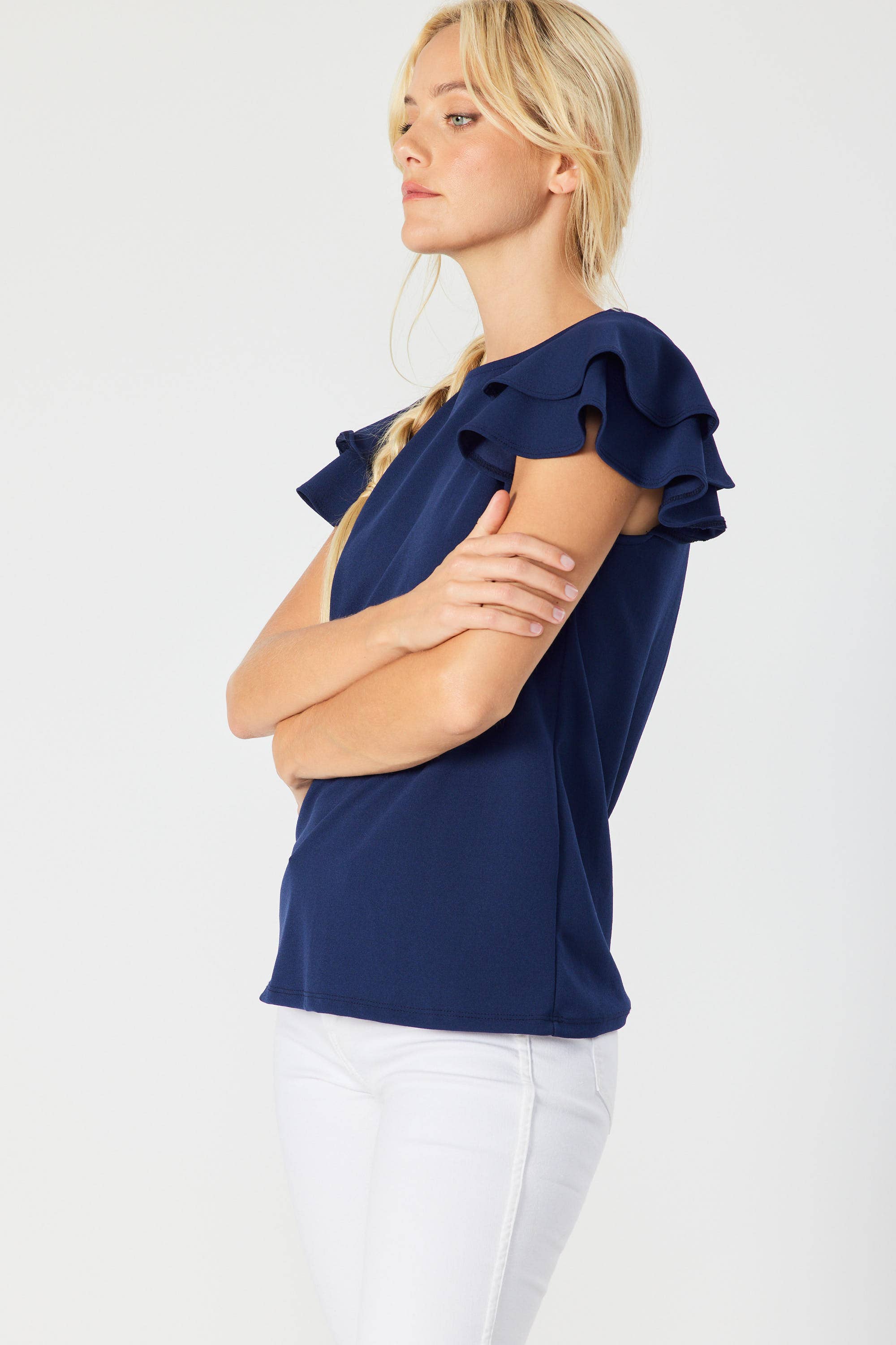 Celestine Flare Sleeve Knit Top