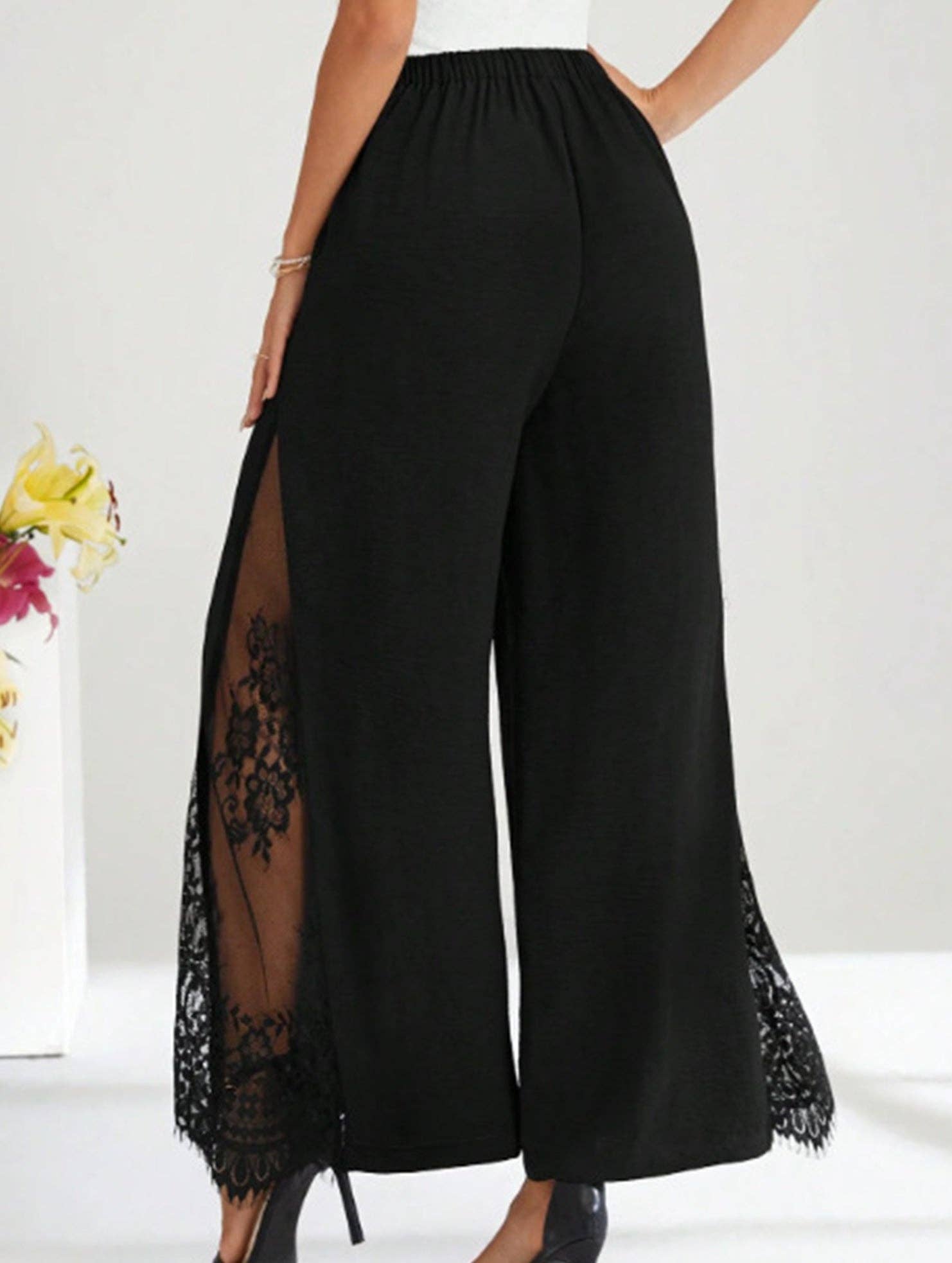 Midnight Lace Pants