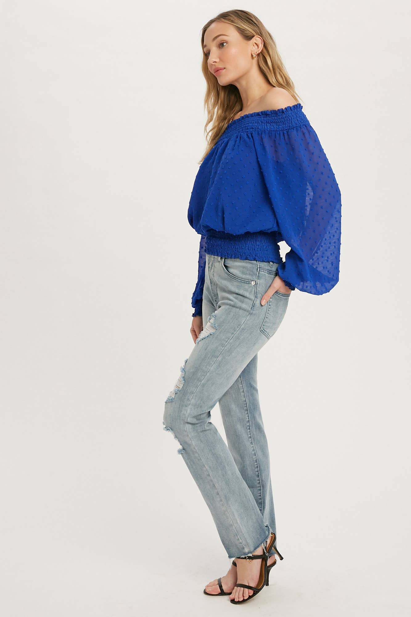 Distressed Straight Jean