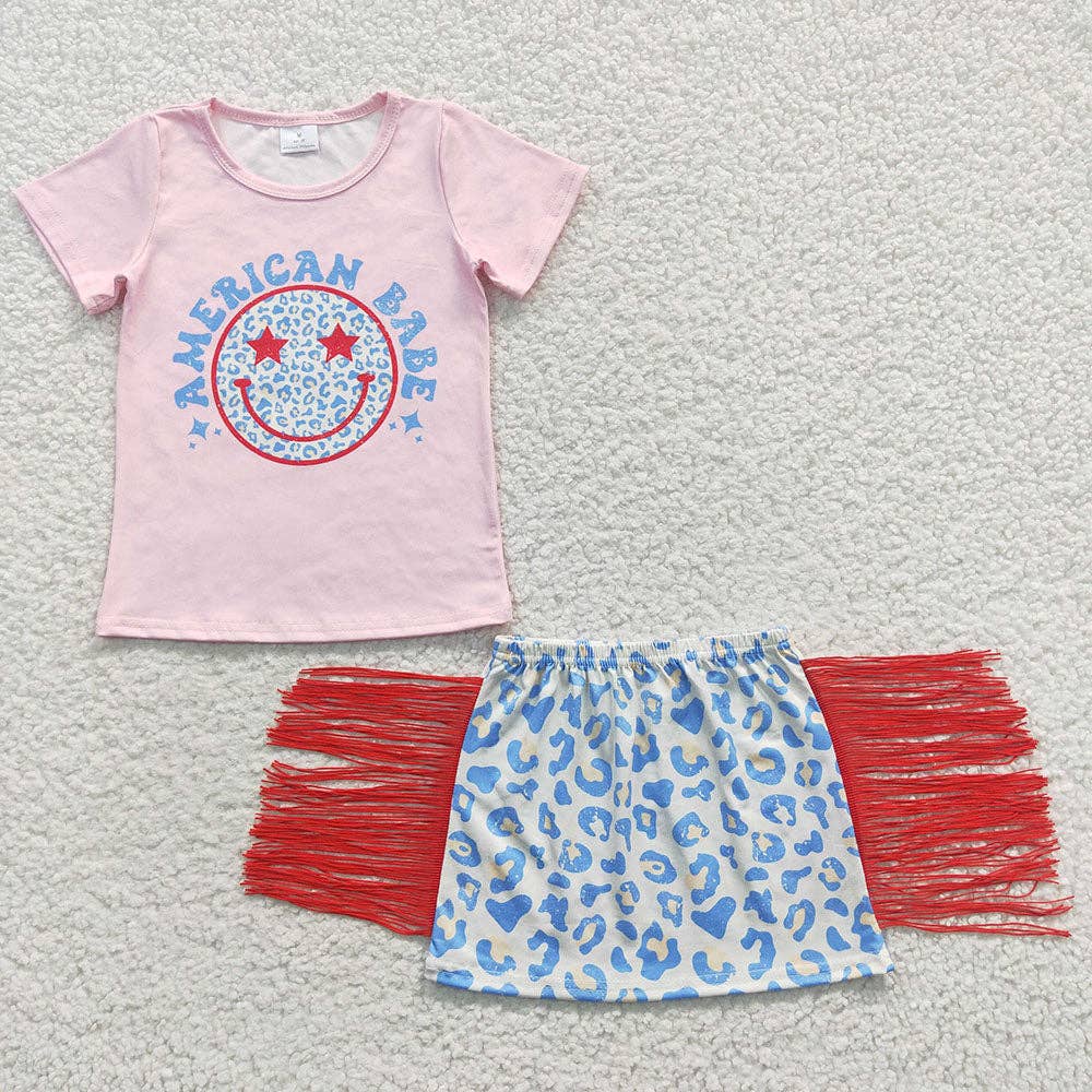 American Babe Fringe Set