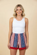 Freedom Patchwork Shorts