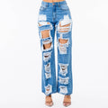 Harlow Cut-Out Wide Jean