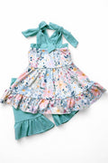 Petal Ruffle Tunic & Shorts Set