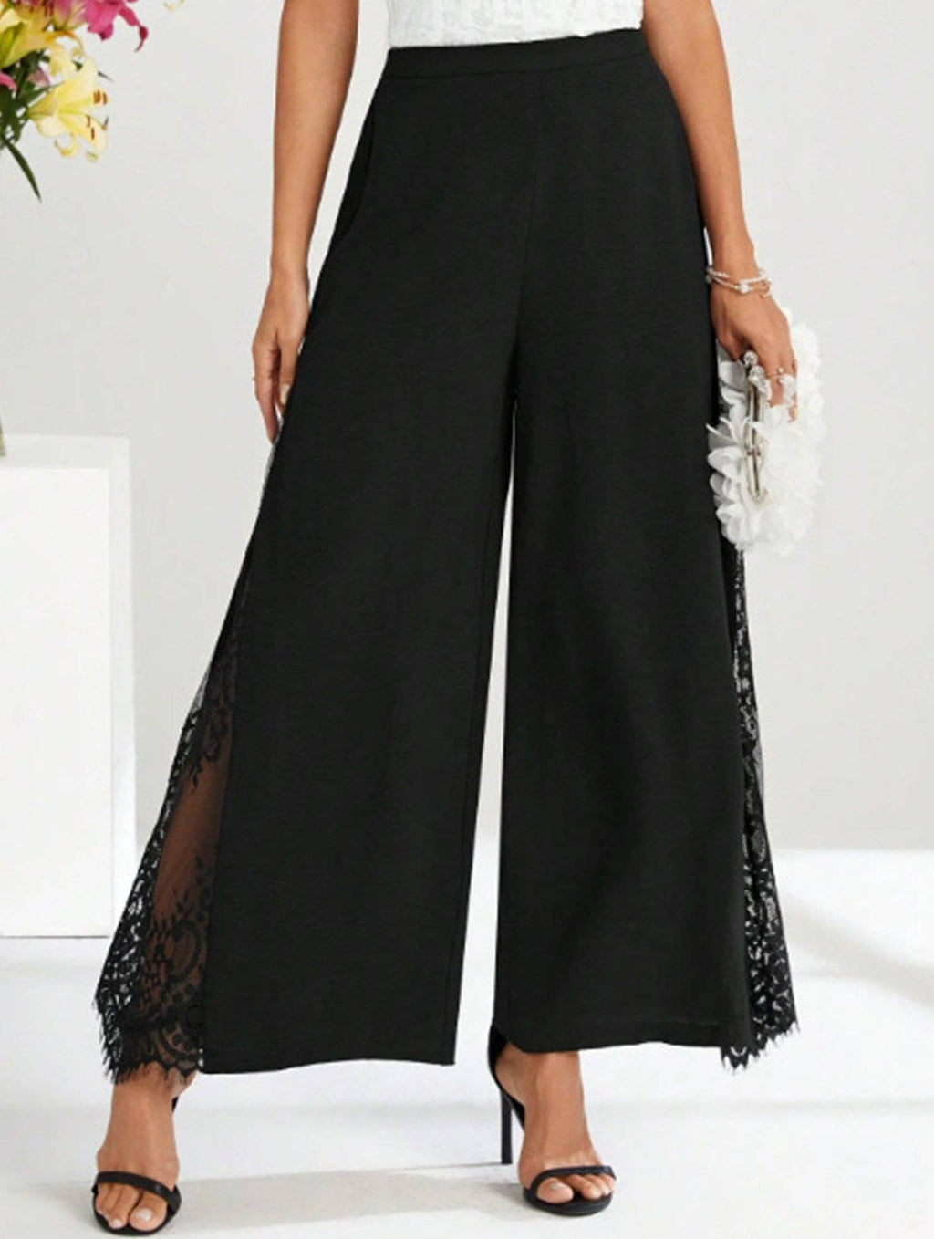 Midnight Lace Pants