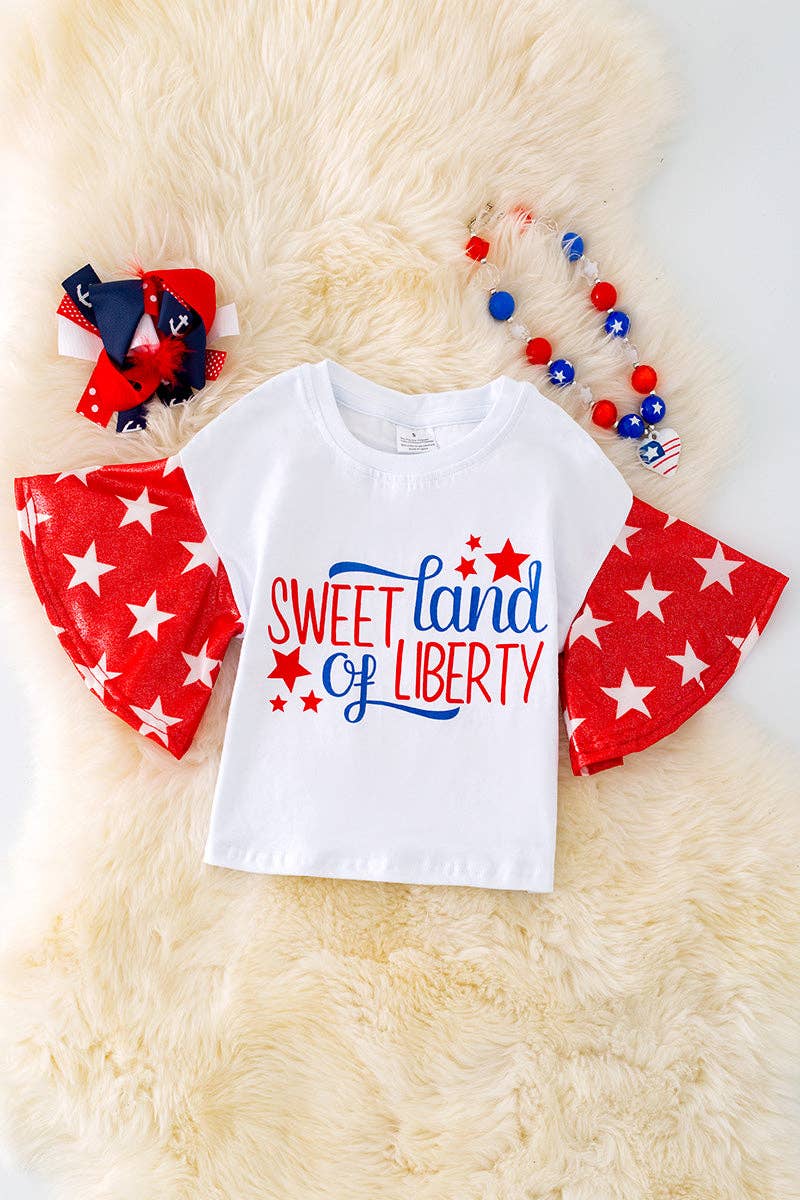 Liberty Bell Sleeve Top