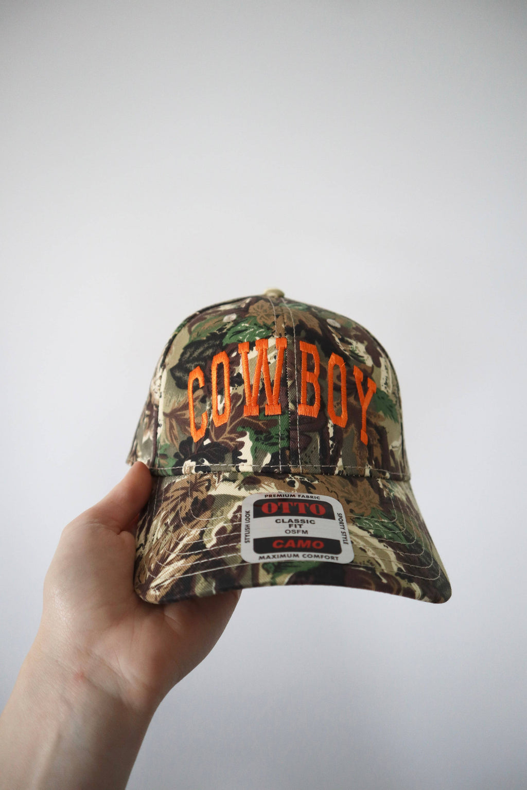 Ride Easy Camo Cowboy Hat