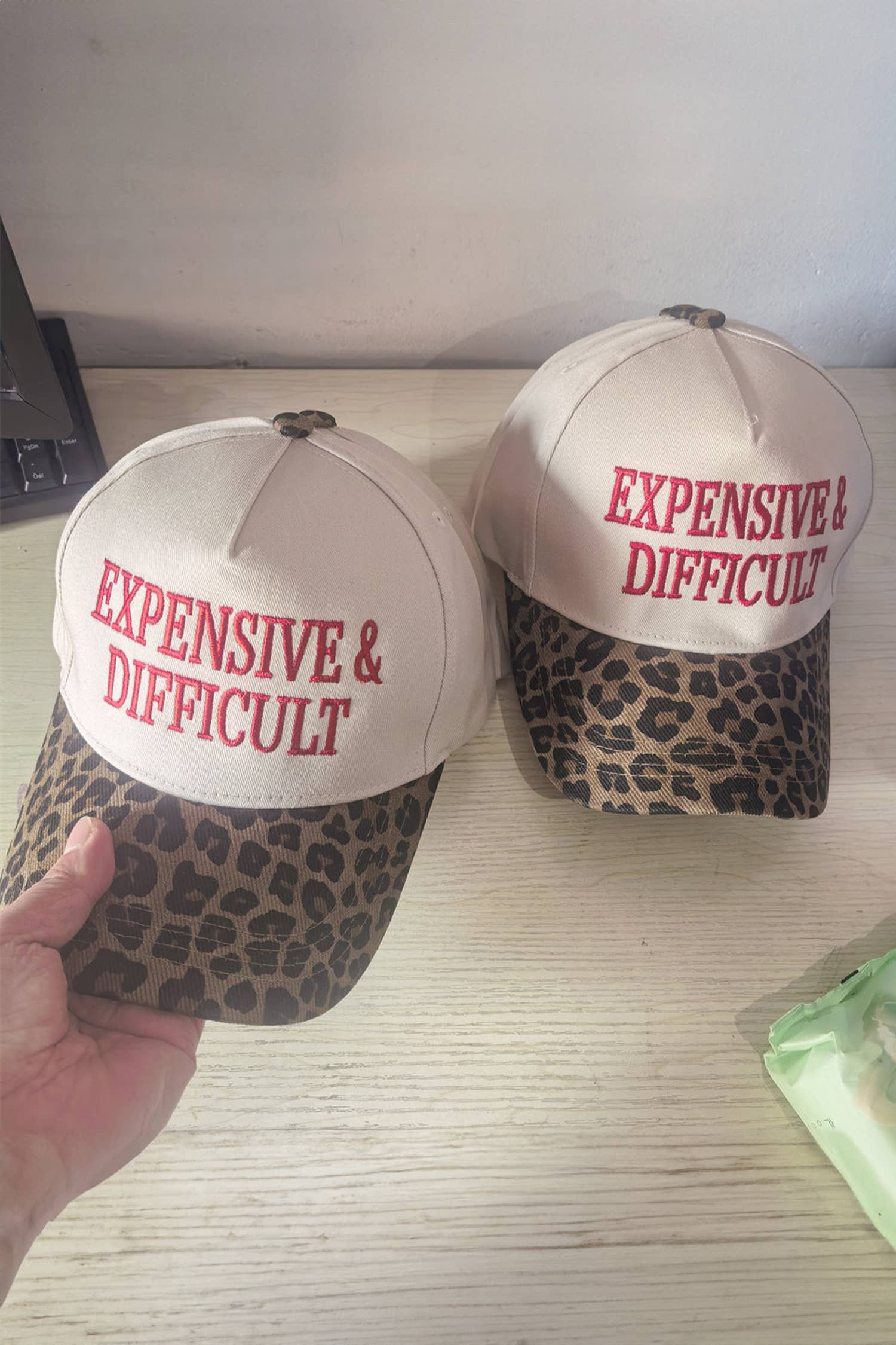 Expensive & Difficult Leopard Cap