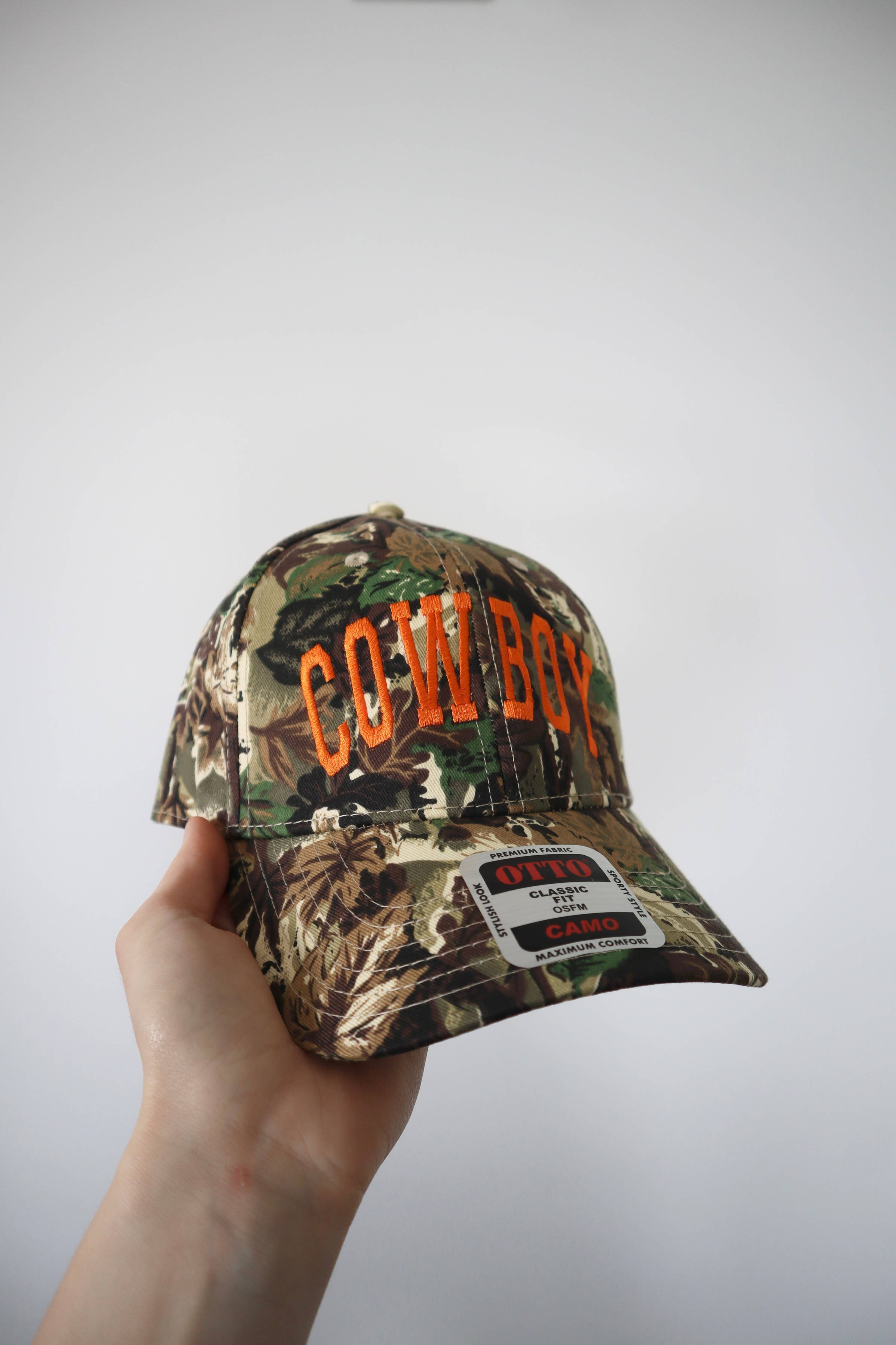 Ride Easy Camo Cowboy Hat